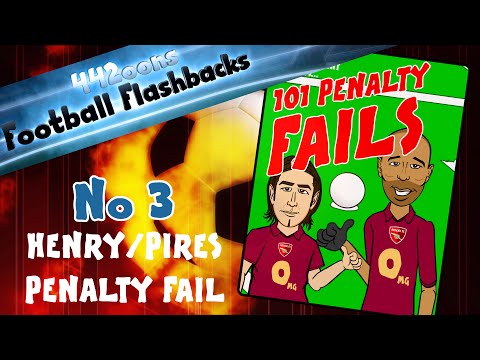 Thierry Henry and Robert Pires Penalty FAIL Football Flashbacks No 3! (Arsenal vs Man City)