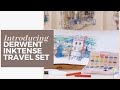 Introducing the derwent inktense paint pan travel set