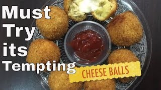 CHEESE BALLS | Cheese Balls Recipe | How to make cheese balls