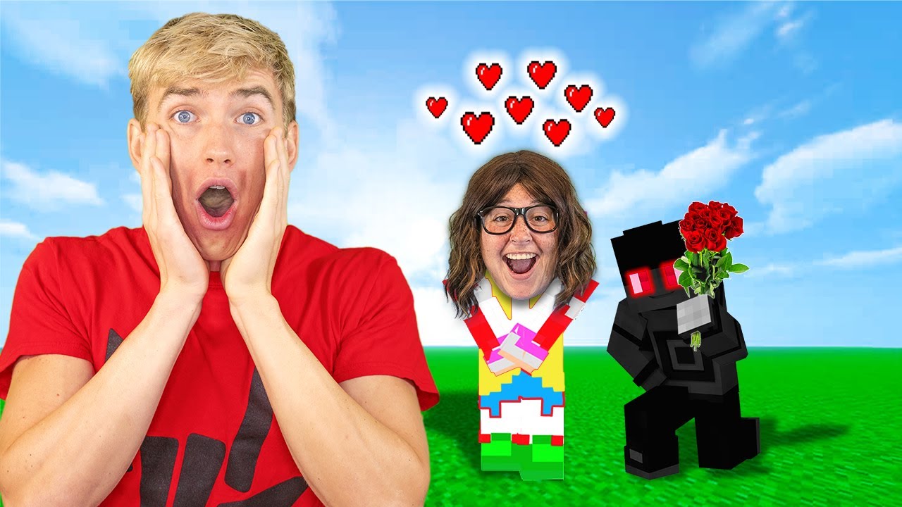 IS ELLEN MYSTERY NEIGHBOR DATING in MINECRAFT?! - YouTube