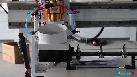 Quick Small Model K6100A Cnc Router Machine with auto tool changers