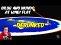 Flat earth theory debunked reaction and commentary
