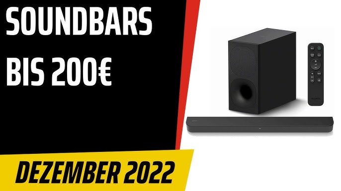 Sharp HT-SBW202 - Was taugt eine günstige, kabellose 2.1 Soundbar? - YouTube