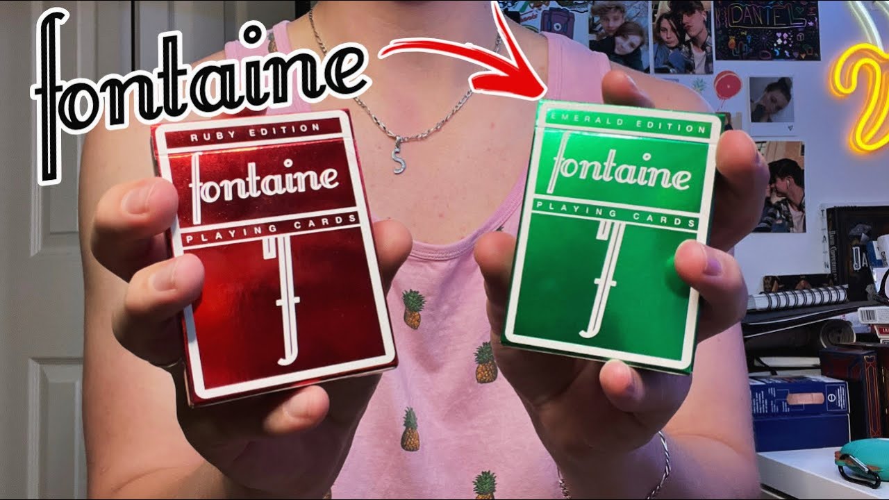 FONTAINE FOILS!! (*New* Fontaine Deck Review) - YouTube