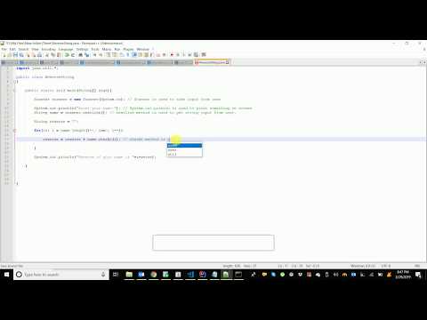 Reverse String in java | Take String input from user
