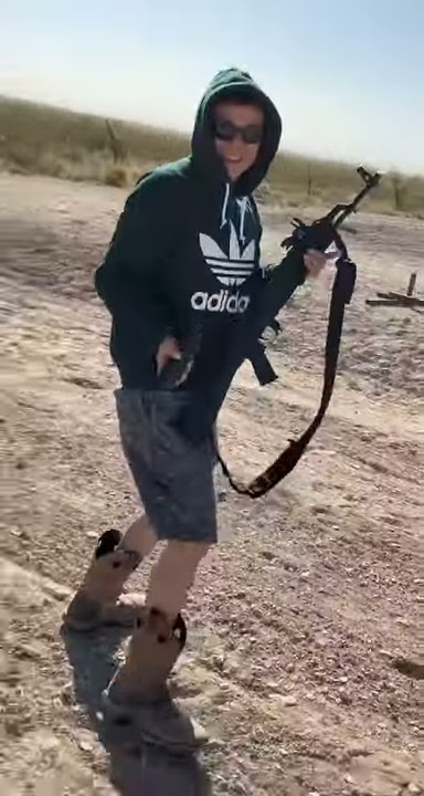 A little drippy feller with his ak (throwback)