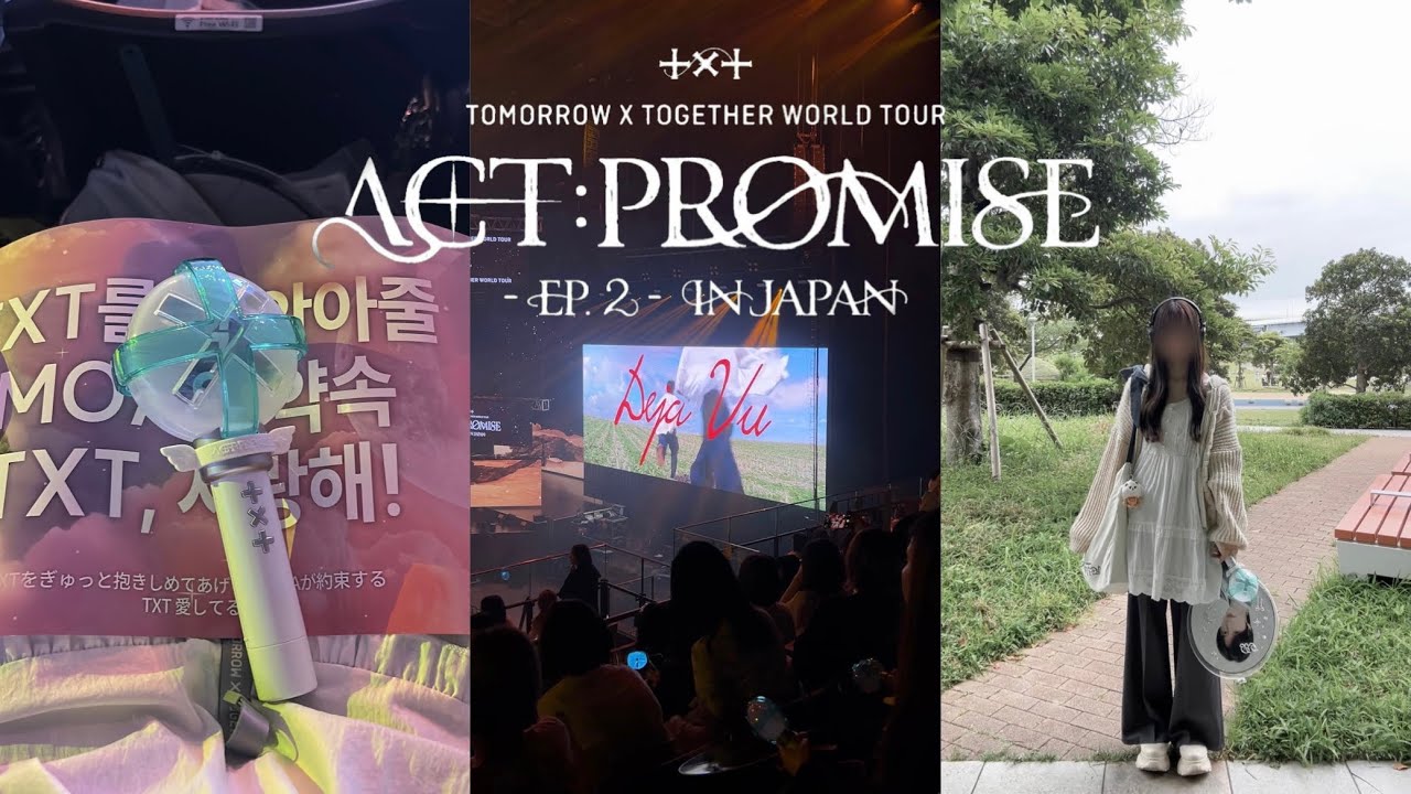 Concert Vlog:)TXT ACT:PROMISE EP2 in JAPAN🫙🌠🗝┆MOA Vlog┆有明アリーナ┆千秋楽