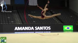 Amanda Santos - Unopar (BRA) - Fita (Ribbon) - Junior AA - AGN Cup 2018