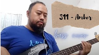 311 - Amber ( bass cover )