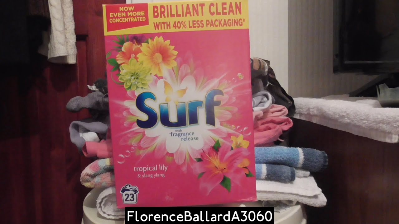FlorenceBallardA3060 Reviews - Surf Biological Tropical Lily & Ylang Ylang Washing  Powder - YouTube