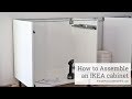 How to assemble an ikea sektion base cabinet