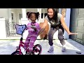 Taught beamsquad babies how to ride a bike without training wheels