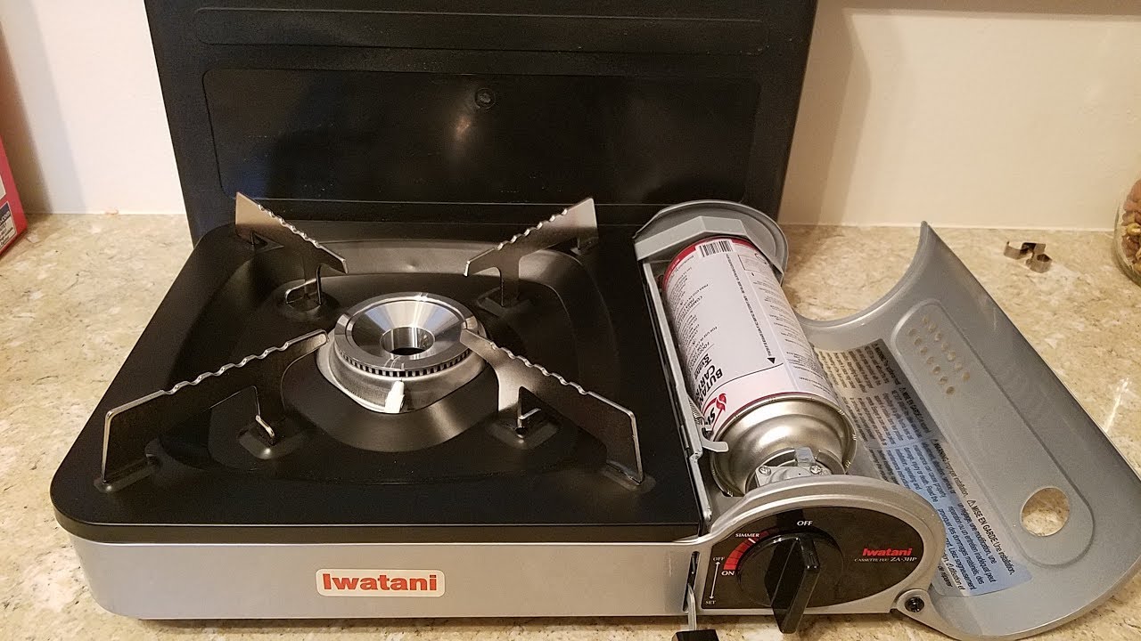 Iwatani butane stove burner review cooking dinner 