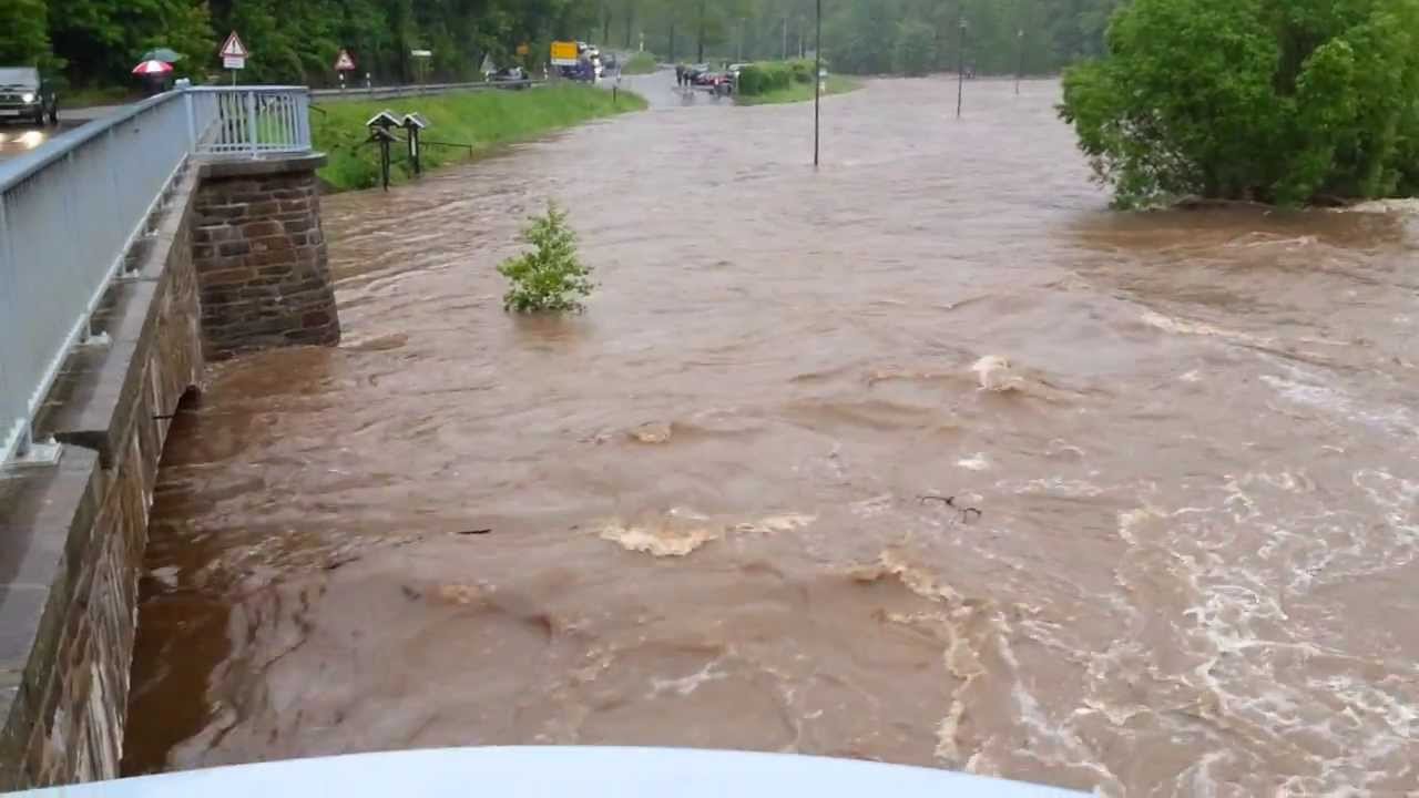 Scharfenstein / Erzgebirge Hochwasser 02.05.2013