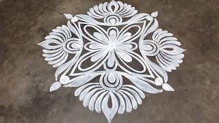 Very Easy And Simple Alpona Designlatest Rani Design For Beginnerssimple Jhotichita Design...