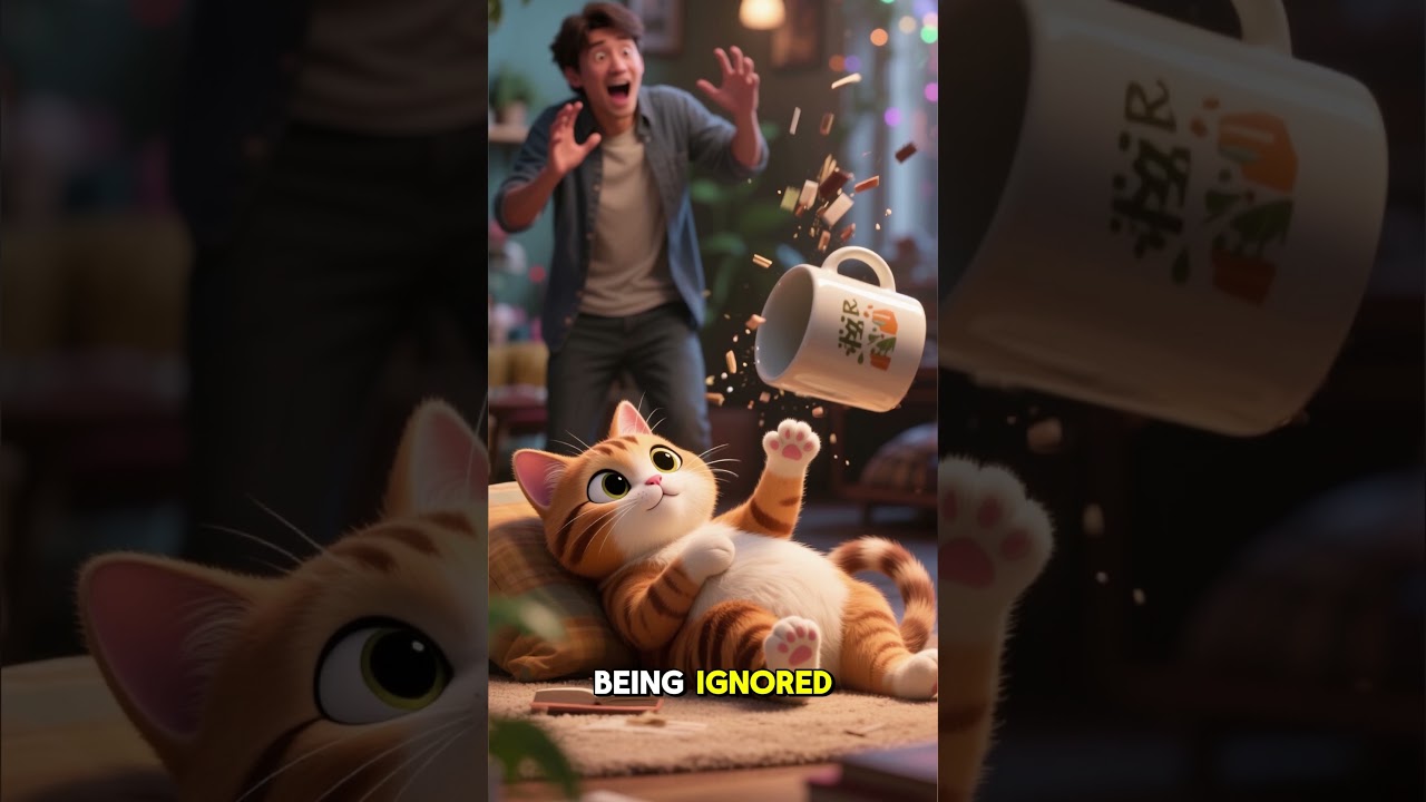 Why Cats Knock Things Over (They Aren't Just Being Jerks!) 😼 