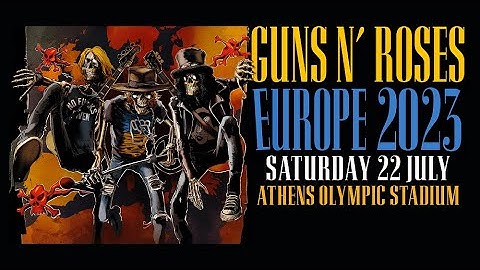 Guns N Roses full concert in Athens 22.07.2023 (3 hours)