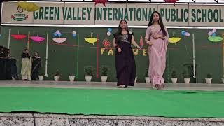 GIRLS RAMP WALK IN FAREWELL # GREEN VALLEY INT. PUBLIC SCHOOL