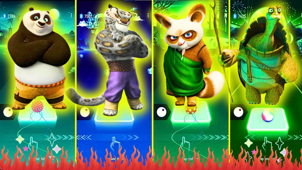 Kung Fu Panda 4 Po 🆚 Tai Lung 🆚 Shifu 🆚 Master Oogway Coffin Dance ...