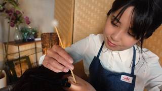 【ASMR】耳の奥まで水洗浄…ぞわっと気持ちいい耳かき屋ロールプレイ