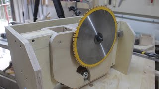 Table Saw Build - Part 1 : The Blade Lift Mechanism ➲ DIY WoodWorking For Aug16