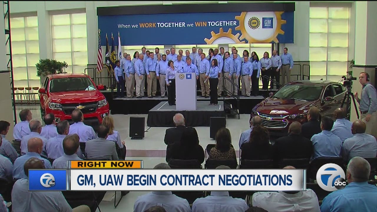 GM, UAW begin contract negotiations YouTube