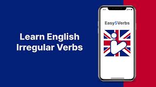 Easy5Verbs - Irregular verbs in English - Learning app screenshot 2