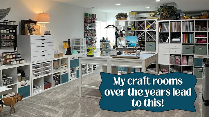 See my craft rooms over the years to today's "Craft Palace"
