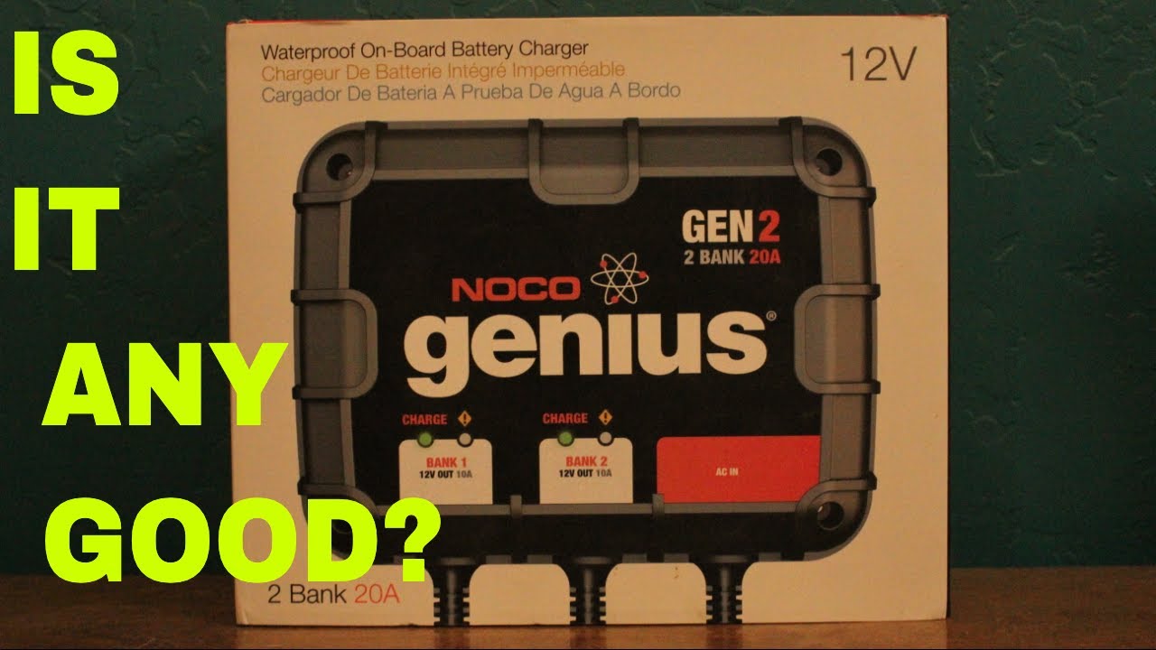 NOCO - 2-Bank 20A On-Board Battery Charger - GEN2