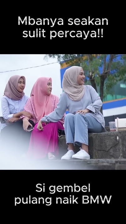 Bikin kaget!! Gembel bawa BMW
