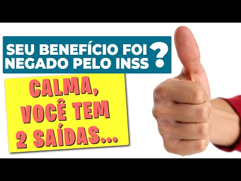 INSS negou seu benefício??? Veja como conseguir e SEM GASTAR  com advogado