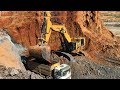 Caterpillar 6015B Excavator Loading Trucks - Sotiriadis Mining Works