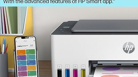 How to find WiFi direct password & Print in HP Smart Tank 580/585 Printer