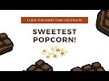 Secret of chocolate popcorn   delicious   yum makers