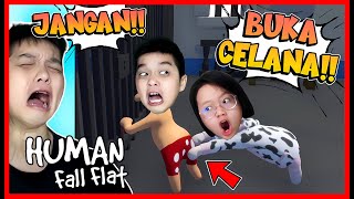 NGAKAK !! MANUSIA LETOY ATUN & MOMON KABUR DARI PENJARA!! Feat @sapipurba Human Fall Flat