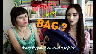 What's in my bag - on aime ce tag ringard ! Oui !
