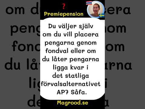 #บำนาญ🇸🇪 #premiepension #pension🇹🇭 #เรียนภาษาสวีเดน #สอนภาษาสวีเดน #คนไทยในสวีเดน