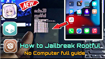 How to Jailbreak [NekoJB Rootful No Computer] for iOS 15.8.2 - iOS 15 full guide for A8-A11