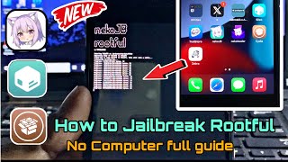 How to Jailbreak [NekoJB Rootful No Computer] for iOS 15.8.2  iOS 15 full guide for A8A11