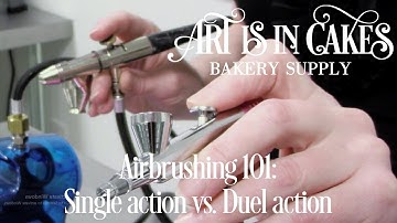 Airbrushing 101 | Single Action vs. Dual Action
