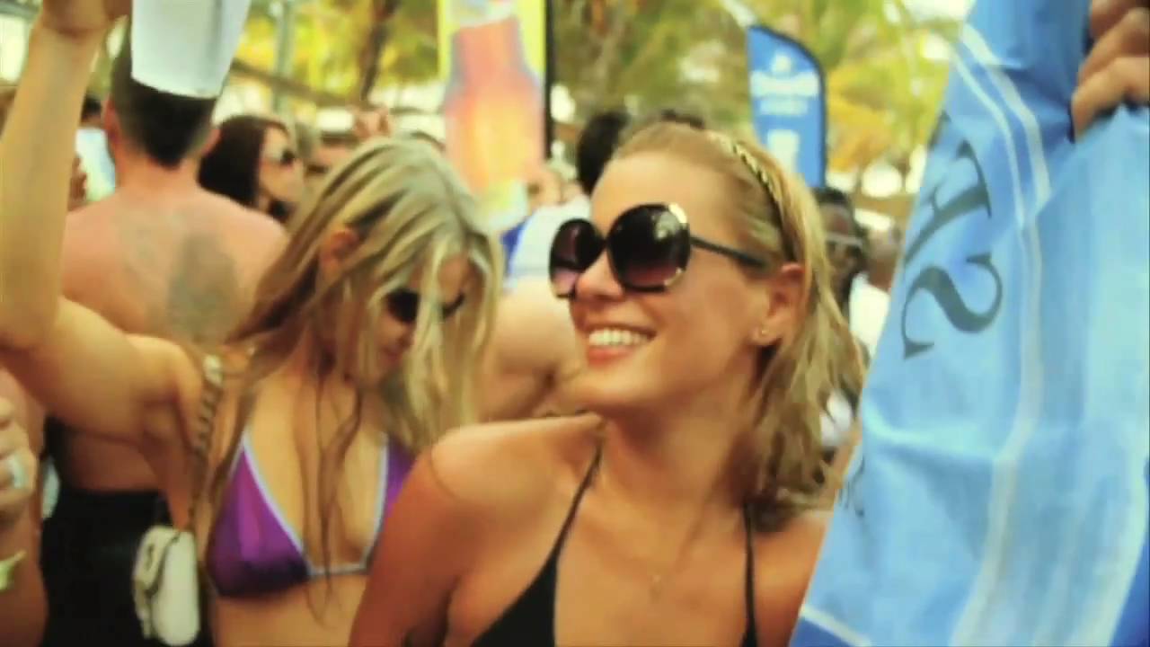 GIRLS IN BIKINIS | Live For The Music | Miami Pool Party | - YouTube