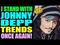 Johnny Depp TRENDS Once Again with Bunnyman!