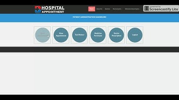 Hospital Appointment System | PHP and MySQL Project Source Code | PHP MySQL CRUD Project