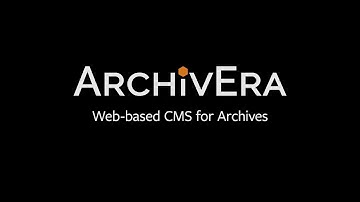 What is ArchivEra - archives collections management?