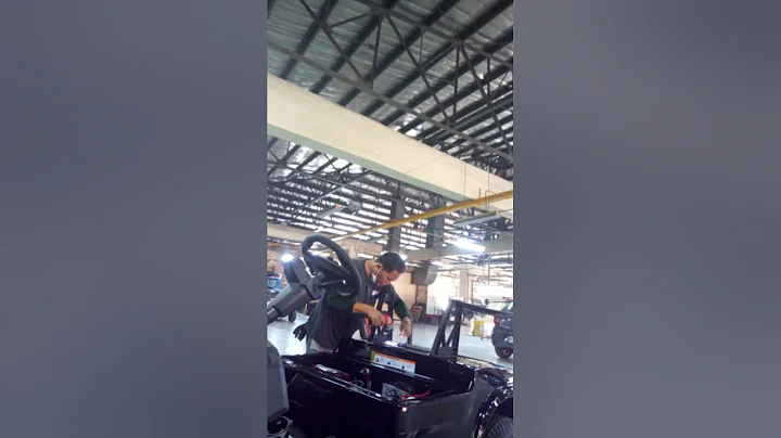 Golf cart assemble, LV Tong Unit