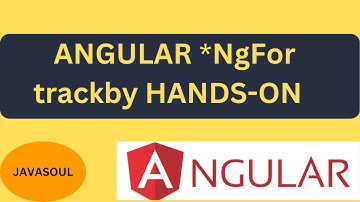 trackby angular | trackby in angular 8