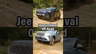 SUV off-road challenge: Jeep v Haval