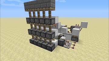 Minecraft: Chainable TRIPLE Piston Extender [Minecraft 1.5+]