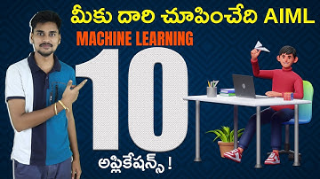 Machine Learning Applications, Real Life Examples| AI Telugu