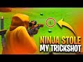 NINJA RUINED MY TRICKSHOT!! W/ NINJA, HD & JORDAN FISHER - Fortnite Battle Royale